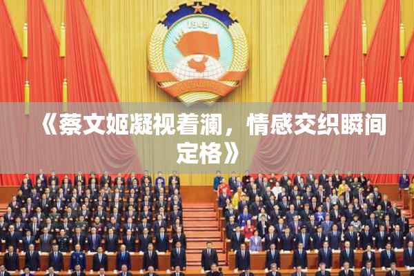 《蔡文姬凝视着澜，情感交织瞬间定格》