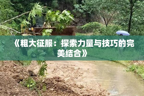 《粗大征服：探索力量与技巧的完美结合》