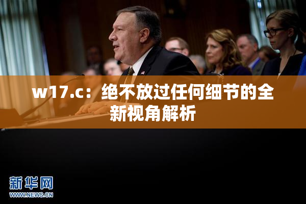 w17.c：绝不放过任何细节的全新视角解析