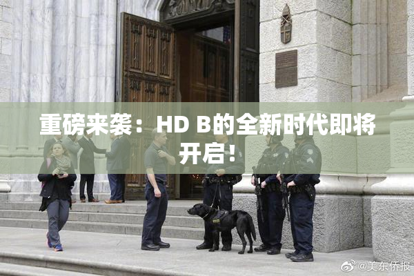 重磅来袭：HD B的全新时代即将开启！