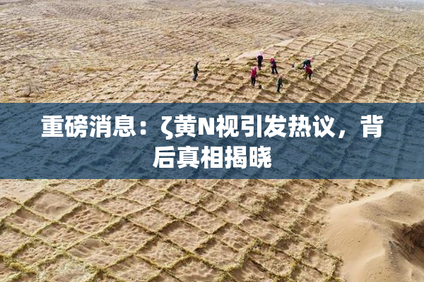 重磅消息：ζ黄Ν视引发热议，背后真相揭晓