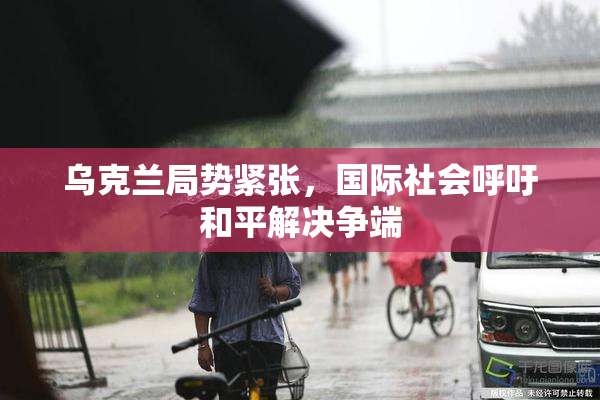 乌克兰局势紧张，国际社会呼吁和平解决争端