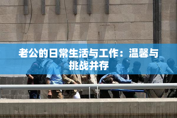 老公的日常生活与工作：温馨与挑战并存