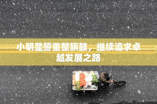 小明显誓重整旗鼓，继续追求卓越发展之路