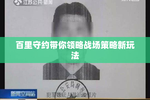 百里守约带你领略战场策略新玩法