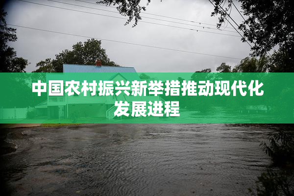 中国农村振兴新举措推动现代化发展进程
