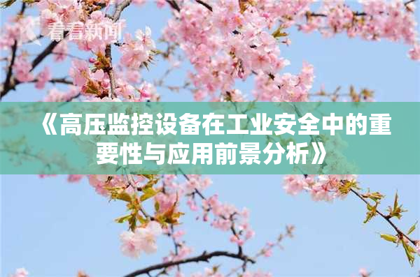 《高压监控设备在工业安全中的重要性与应用前景分析》