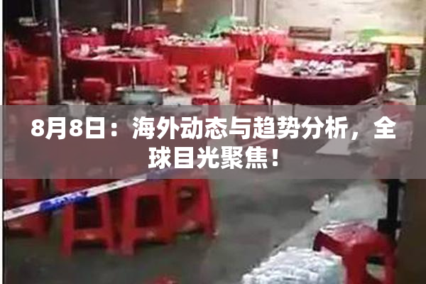 8月8日：海外动态与趋势分析，全球目光聚焦！