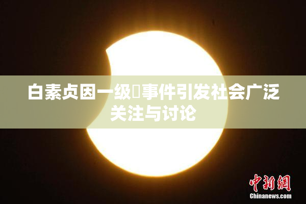 白素贞因一级婬事件引发社会广泛关注与讨论