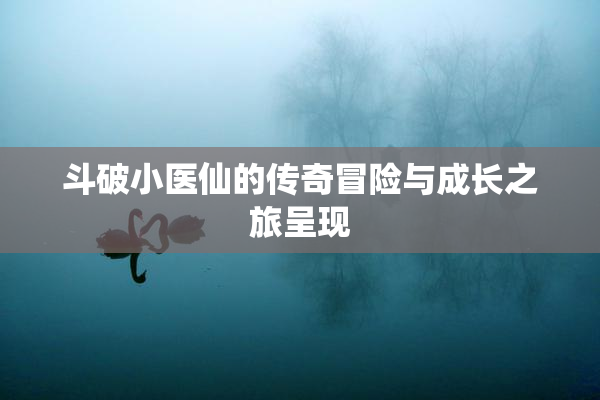 斗破小医仙的传奇冒险与成长之旅呈现