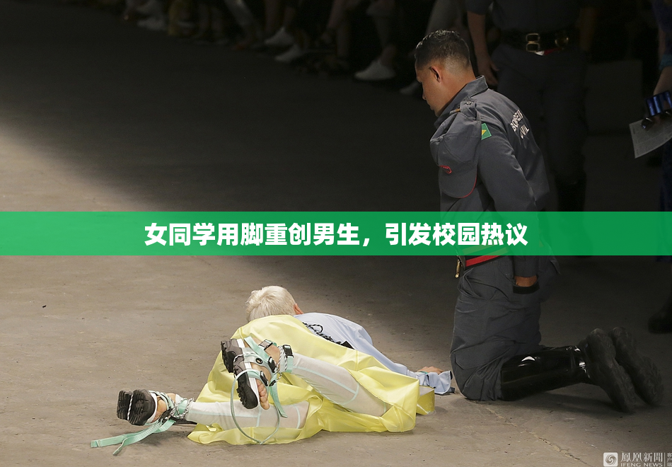 女同学用脚重创男生，引发校园热议