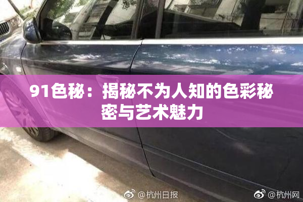 91色秘：揭秘不为人知的色彩秘密与艺术魅力