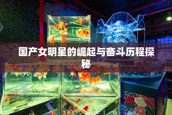 国产女明星的崛起与奋斗历程探秘