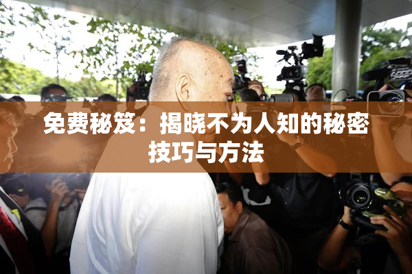 免费秘笈：揭晓不为人知的秘密技巧与方法