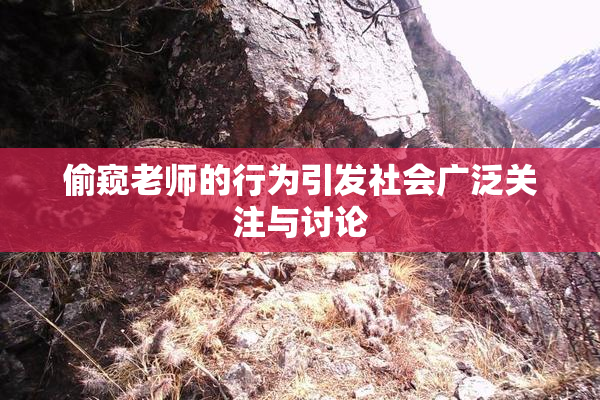 偷窥老师的行为引发社会广泛关注与讨论