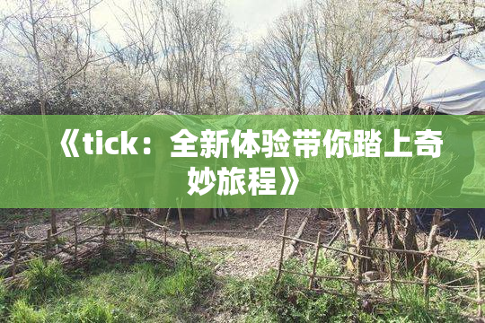 《tick：全新体验带你踏上奇妙旅程》
