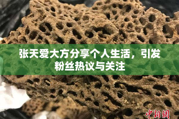 张天爱大方分享个人生活，引发粉丝热议与关注