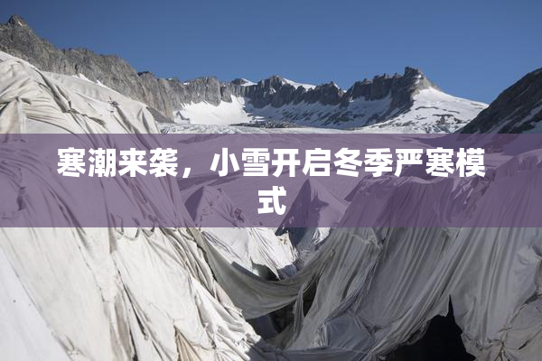 寒潮来袭，小雪开启冬季严寒模式