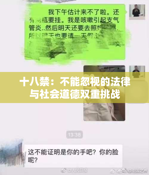 十八禁：不能忽视的法律与社会道德双重挑战