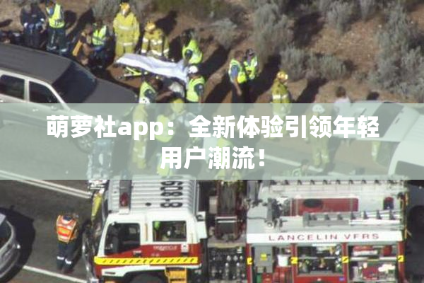 萌萝社app：全新体验引领年轻用户潮流！