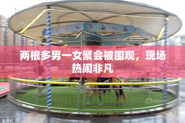 两根多男一女聚会被围观，现场热闹非凡