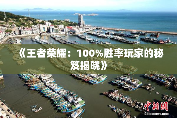 《王者荣耀：100%胜率玩家的秘笈揭晓》