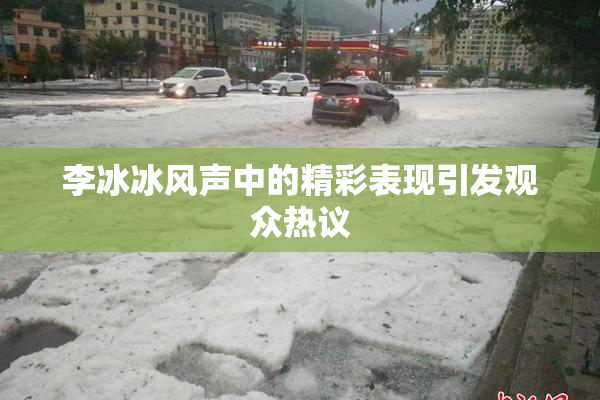 李冰冰风声中的精彩表现引发观众热议