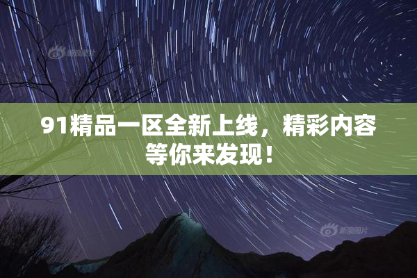 91精品一区全新上线，精彩内容等你来发现！