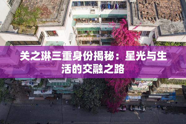 关之琳三重身份揭秘：星光与生活的交融之路