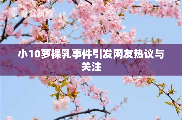 小10萝裸乳事件引发网友热议与关注