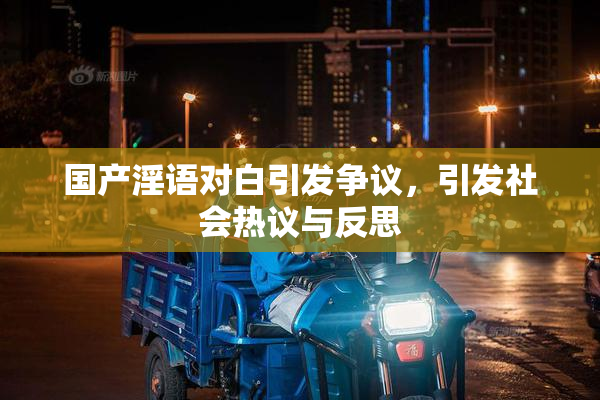 国产淫语对白引发争议，引发社会热议与反思