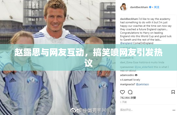 赵露思与网友互动，搞笑喷网友引发热议