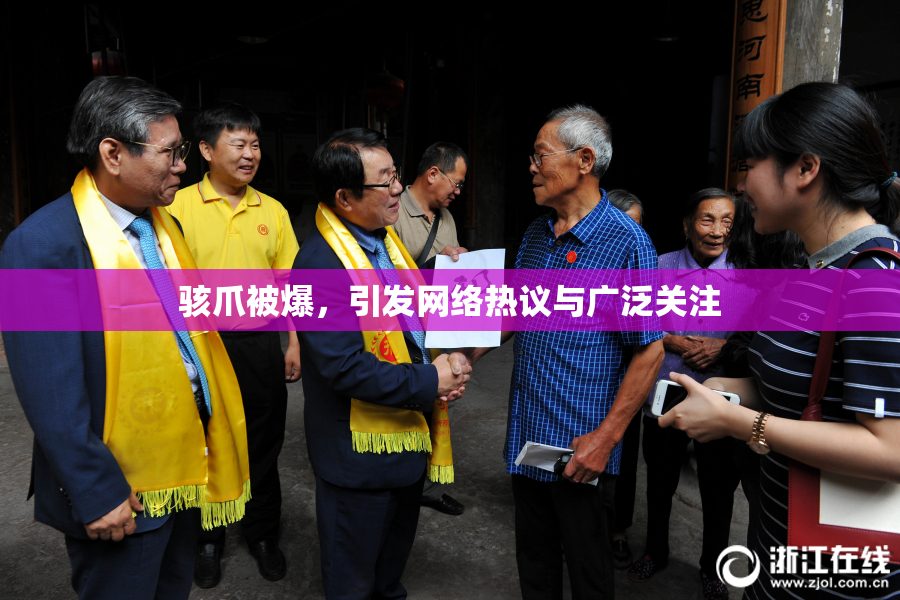骇爪被爆，引发网络热议与广泛关注