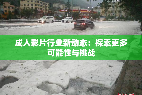 成人影片行业新动态：探索更多可能性与挑战