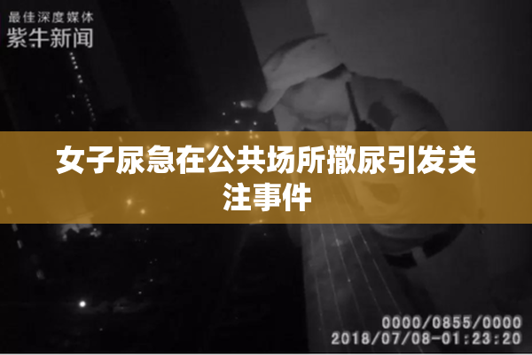 女子尿急在公共场所撒尿引发关注事件
