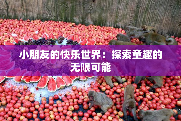 小朋友的快乐世界：探索童趣的无限可能