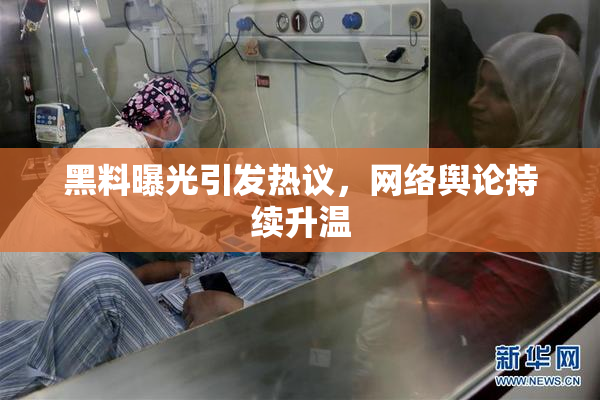 黑料曝光引发热议，网络舆论持续升温