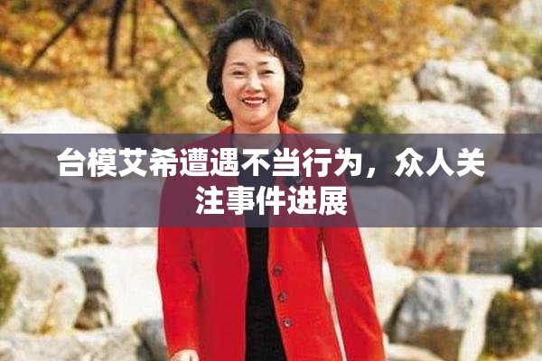 台模艾希遭遇不当行为，众人关注事件进展