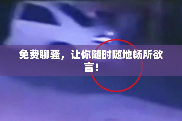 免费聊骚，让你随时随地畅所欲言！