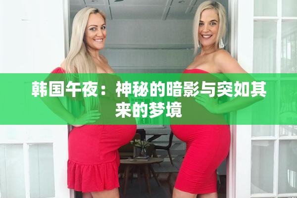 韩国午夜：神秘的暗影与突如其来的梦境