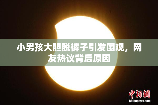 小男孩大胆脱裤子引发围观，网友热议背后原因