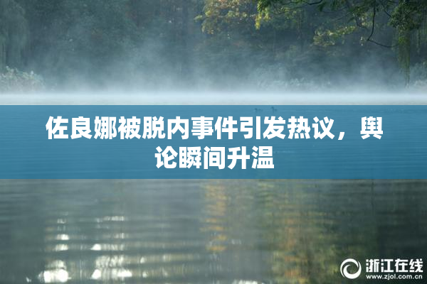 佐良娜被脱内事件引发热议，舆论瞬间升温