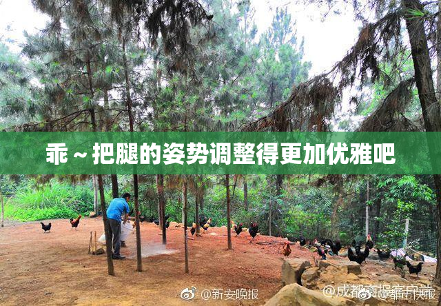 乖～把腿的姿势调整得更加优雅吧