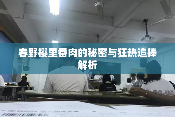 春野樱里番肉的秘密与狂热追捧解析