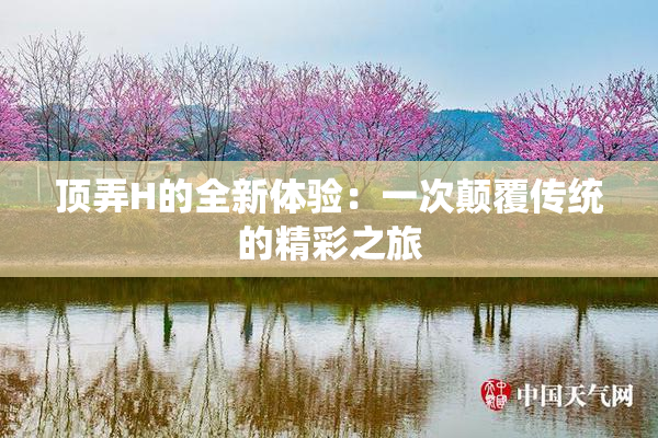 顶弄H的全新体验：一次颠覆传统的精彩之旅