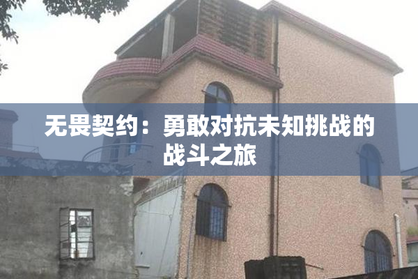 无畏契约：勇敢对抗未知挑战的战斗之旅