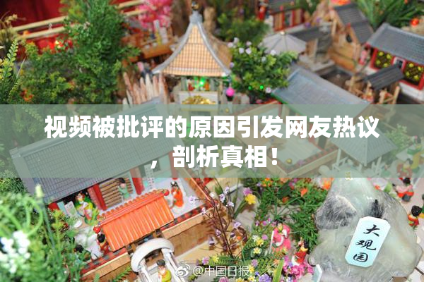 视频被批评的原因引发网友热议，剖析真相！
