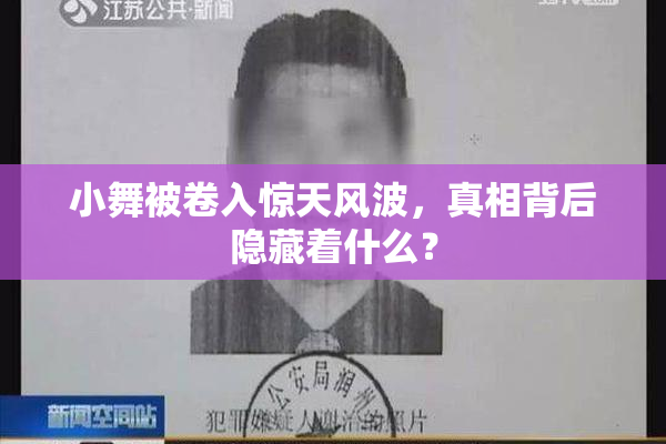 小舞被卷入惊天风波，真相背后隐藏着什么？