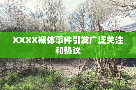 XXXX裸体事件引发广泛关注和热议