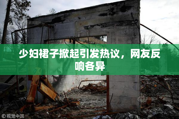 少妇裙子掀起引发热议，网友反响各异